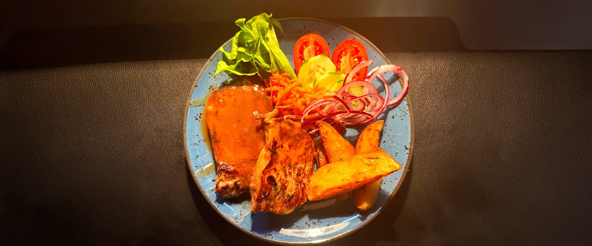 Prato de peixe fresco